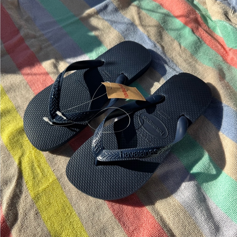 Havaianas Navy Blue Flip Flop Sandals